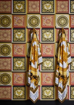 Versace Tapete Minerva Rot -Geschaft Tapeten Minerva C 410981 2880x1440