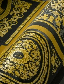 Versace Tapete Minerva Schwarz -Geschaft Tapeten Minerva 410983 2880x1440