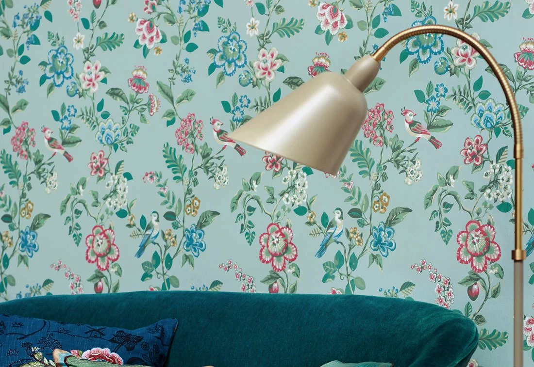 Tapete Miri Hellpastelltürkis 3 Tapete Miri Hellpastelltürkis