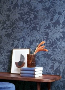 Tapete Moa Taubenblau