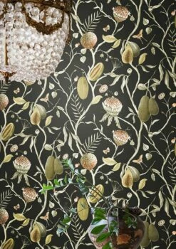 Tapete Morada Schwarz