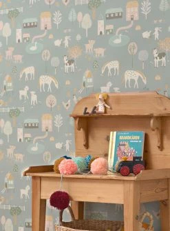 Tapete My Farm Zementgrau 9 Tapete My Farm Zementgrau -Geschaft Tapeten My Farm B 389321 2880x1440