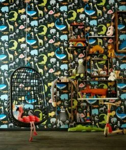 Tapete My Favorite Animals Schwarz 9 Tapete My Favorite Animals Schwarz -Geschaft Tapeten My favorite Animals C 461901 2880x1440