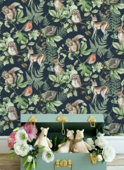 Tapete Nakuru Graublau -Geschaft Tapeten Nakuru B 431572 2880x1440