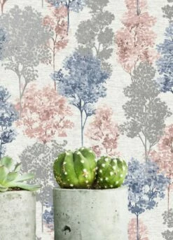 Tapete Namika Rotbraun