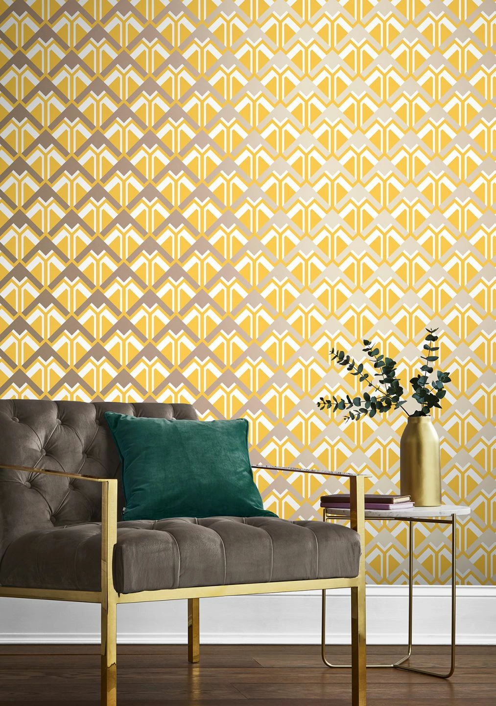 Tapete Nerea Honiggelb 6 Tapete Nerea Honiggelb – Bild 4