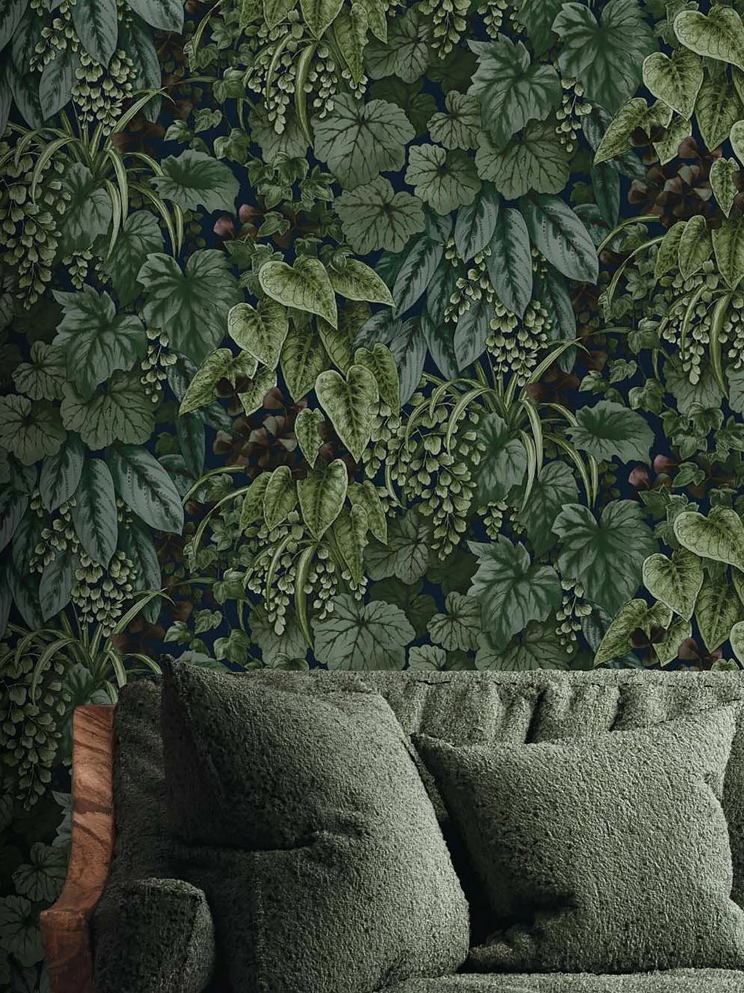 Tapete Nerissa Grüntöne 3 Tapete Nerissa Grüntöne