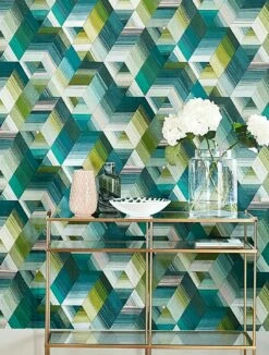 Tapete Nikita Minttürkis 9 Tapete Nikita Minttürkis -Geschaft Tapeten Nikita C 462513 2880x1440