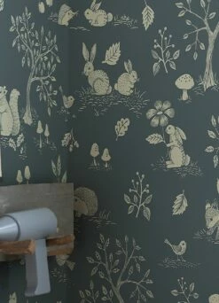 Tapete Nils Hellgraublau -Geschaft Tapeten Nils A 485341 2880x1440