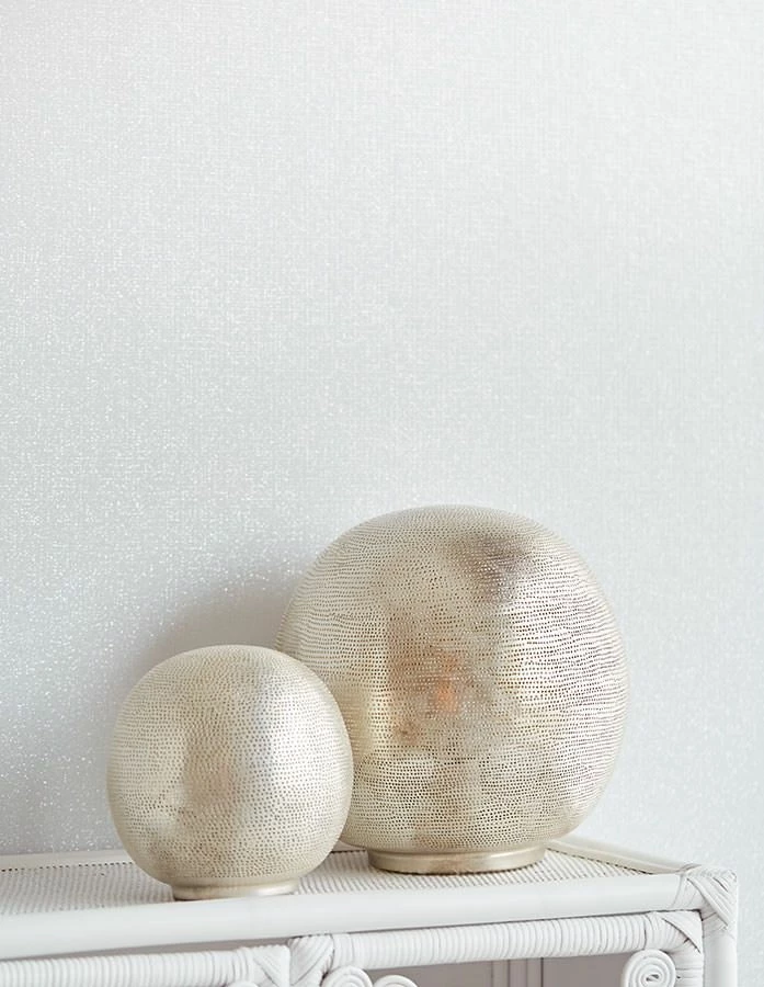 Tapete Noemi Silber Glitzer 4 Tapete Noemi Silber Glitzer – Bild 2