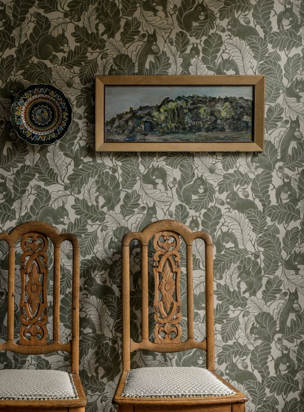 Tapete Oak Tree Tails Blassolivgrün 7 Tapete Oak Tree Tails Blassolivgrün – Bild 5