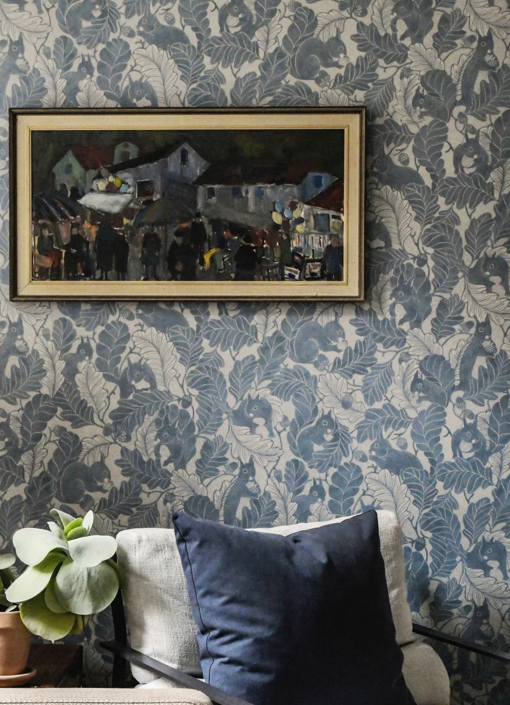 Tapete Oak Tree Tails Hellblau 7 Tapete Oak Tree Tails Hellblau – Bild 5