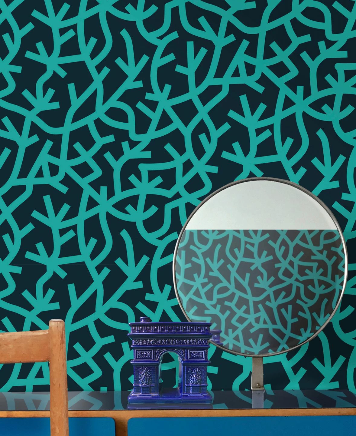 Tapete Oceane Wasserblau 3 Tapete Oceane Wasserblau