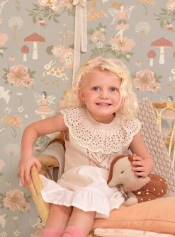 Tapete Old Garden Hellblaugrau 9 Tapete Old Garden Hellblaugrau -Geschaft Tapeten Old Garden C 389414 2880x1440