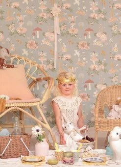 Tapete Old Garden Hellblaugrau 11 Tapete Old Garden Hellblaugrau -Geschaft Tapeten Old Garden D 389414 2880x1440