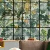 Wandbild Orangerie Grün -Geschaft Tapeten Orangerie A 725031 2880x1440