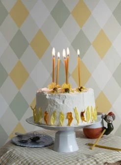 Tapete Orcade Hellgelb