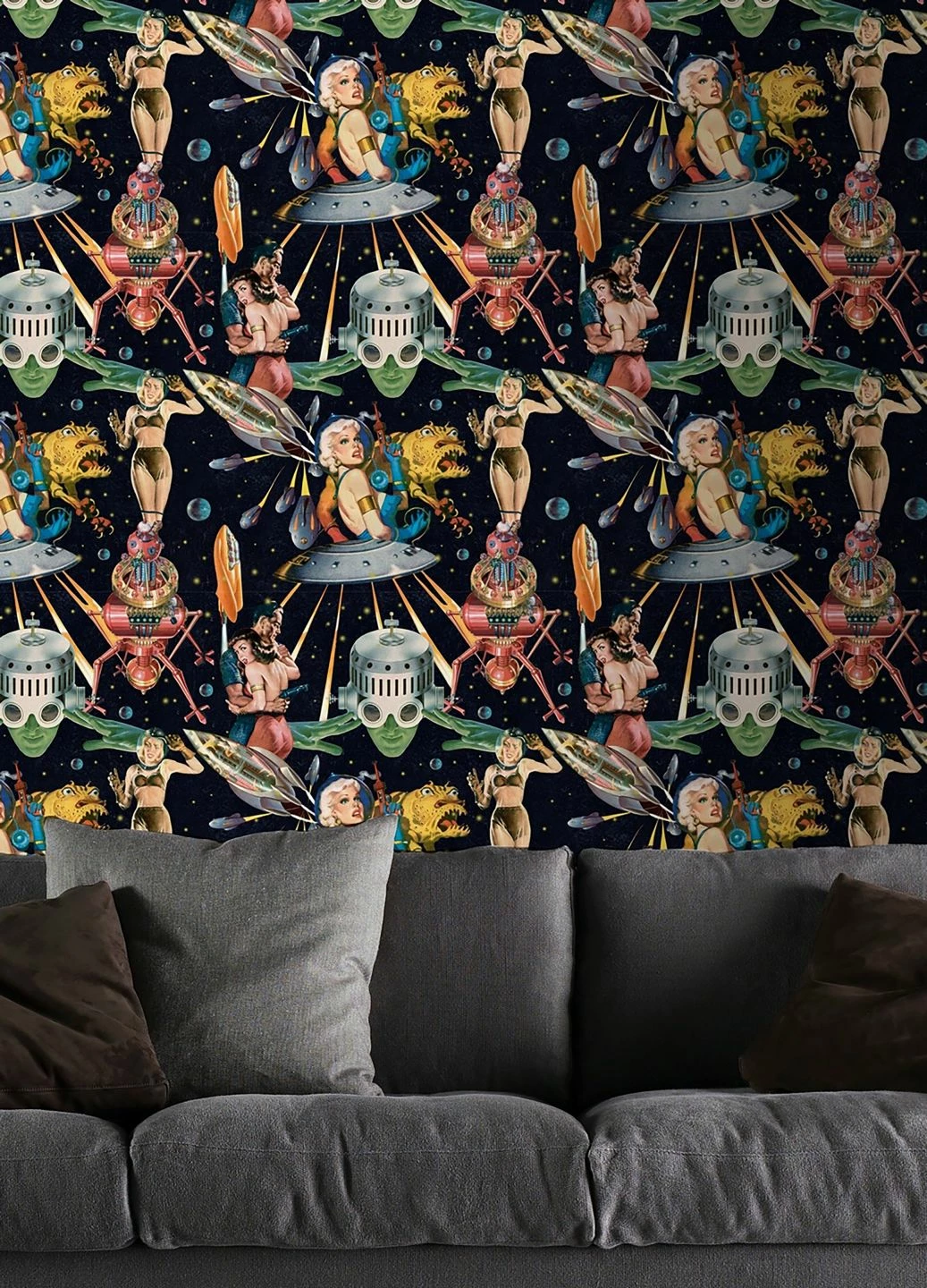 Wandbild Other Worlds Schwarz 4 Wandbild Other Worlds Schwarz – Bild 2