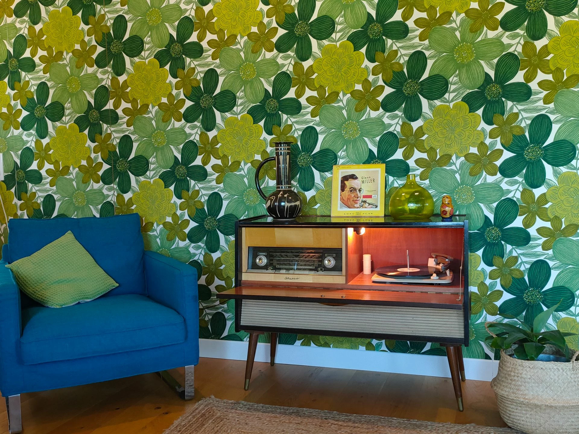 Tapete Othilia Grün 6 Tapete Othilia Grün – Bild 4