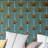 Tapete Palm Luxe Blaugrün 1 Tapete Palm Luxe Blaugrün -Geschaft Tapeten Palm Luxe B 864632 2880x1440