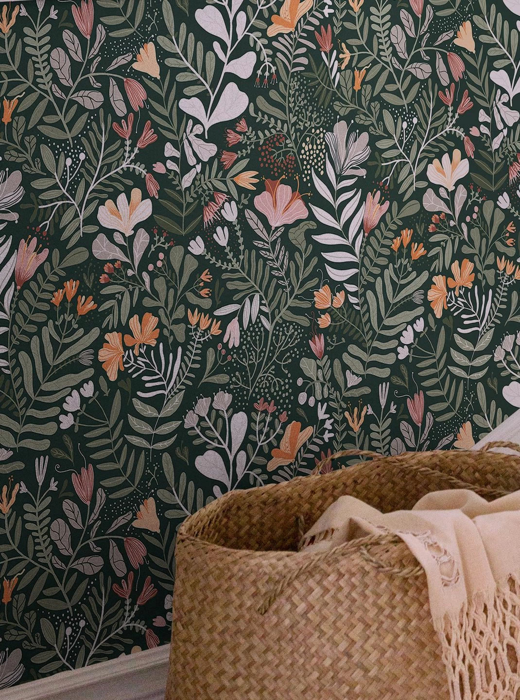 Tapete Pavonia Blaugrün 3 Tapete Pavonia Blaugrün