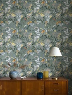 Tapete Pavonia Hellblaugrau 9 Tapete Pavonia Hellblaugrau -Geschaft Tapeten Pavonia B 485155 2880x1440