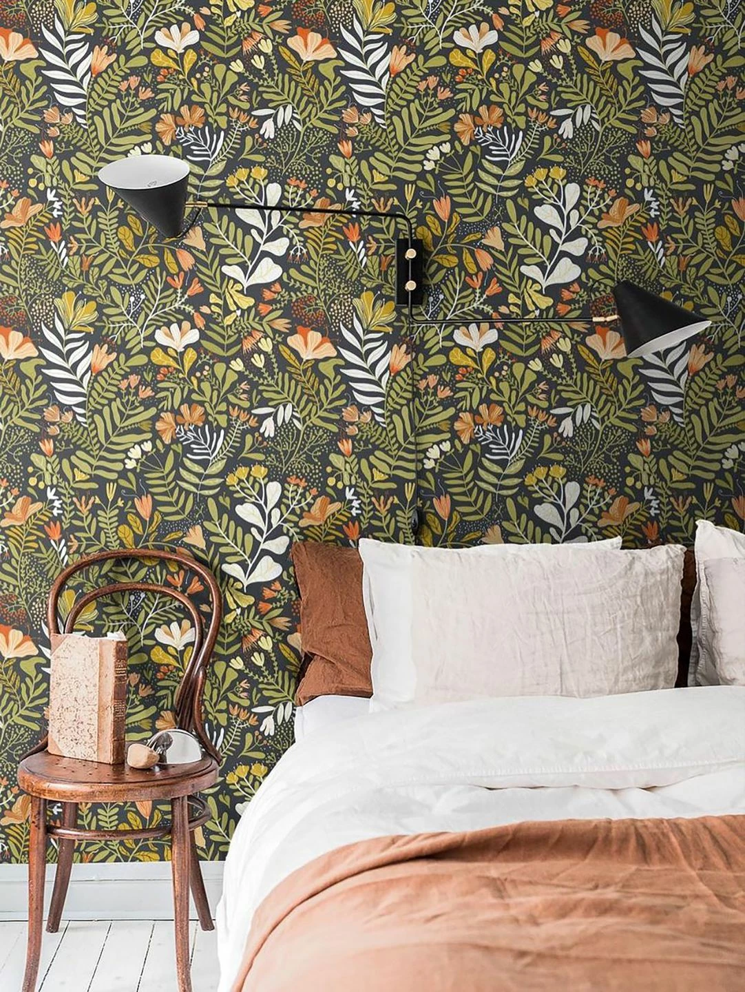 Tapete Pavonia Grüngrau 5 Tapete Pavonia Grüngrau – Bild 3