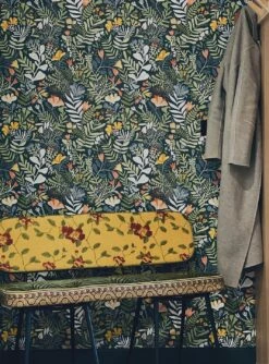 Tapete Pavonia Graublau -Geschaft Tapeten Pavonia O 485152 2880x1440