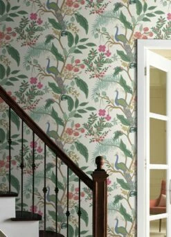 Tapete Peacock Tree Pastelltürkis -Geschaft Tapeten Peacock Tree B 790101 2880x1440