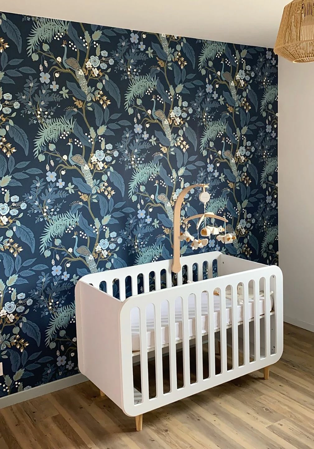 Tapete Peacock Tree Stahlblau 7 Tapete Peacock Tree Stahlblau – Bild 5