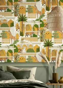 Tapete Plantasia Hellbraunbeige -Geschaft Tapeten Plantasia B 431812 2880x1440