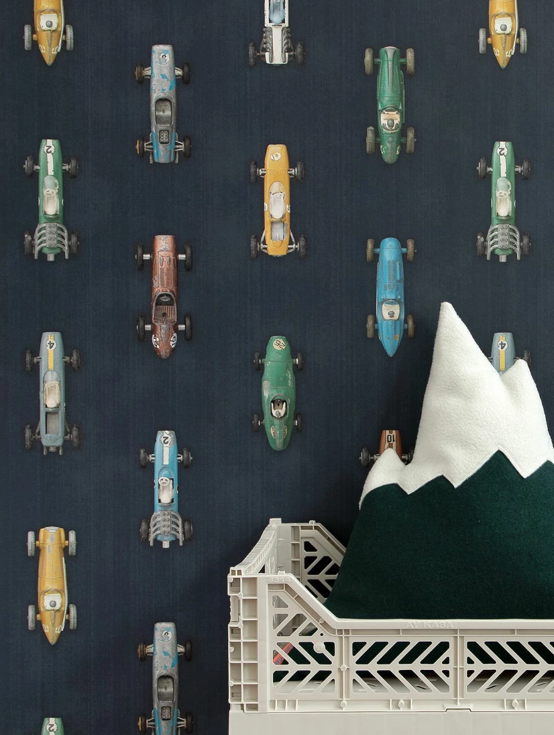 Tapete Race Car 01 Graublau 5 Tapete Race Car 01 Graublau – Bild 3