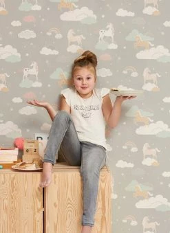 Tapete Rainbow Treasures Moosgrau 8 Tapete Rainbow Treasures Moosgrau -Geschaft Tapeten Rainbow treasures C 389301 2880x1440