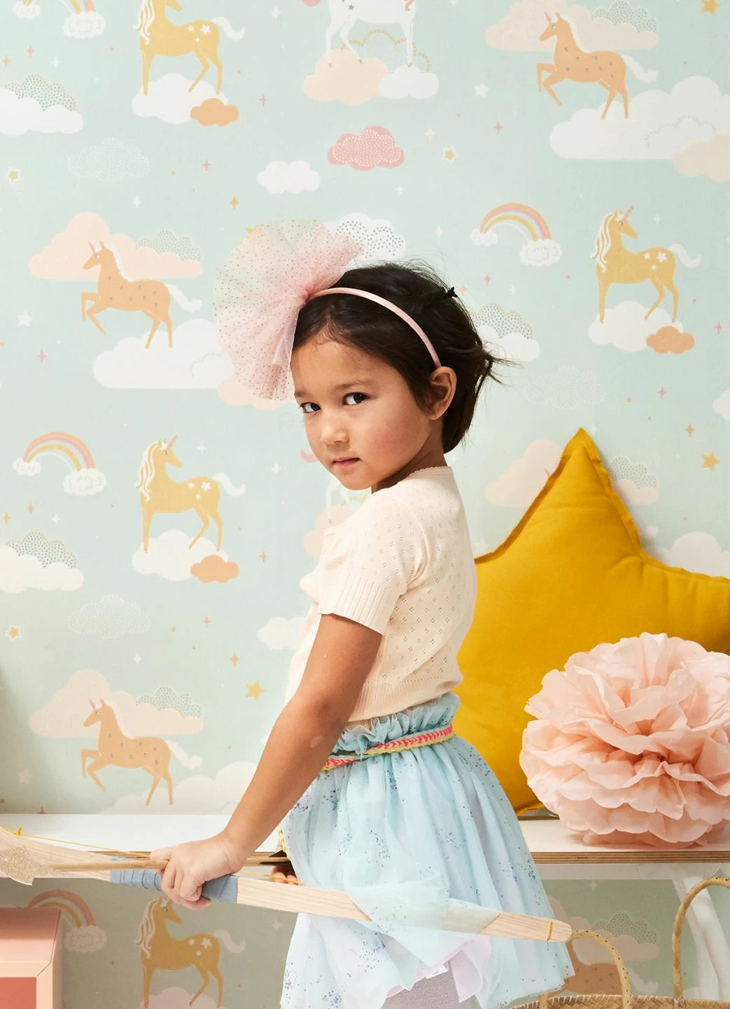 Tapete Rainbow Treasures Weissgrün 5 Tapete Rainbow Treasures Weissgrün – Bild 3