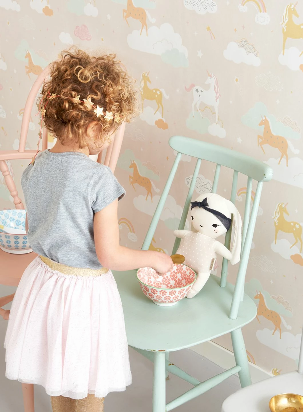 Tapete Rainbow Treasures Zartrosa 5 Tapete Rainbow Treasures Zartrosa – Bild 3