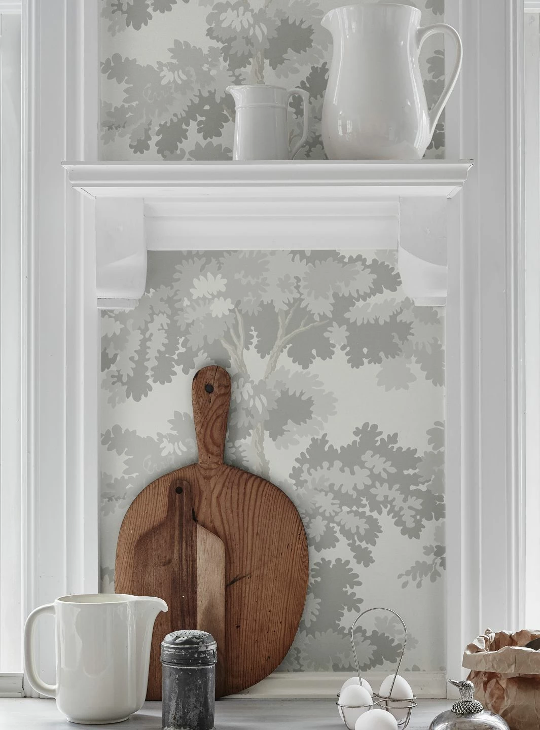 Tapete Raphael Trees Grau 5 Tapete Raphael Trees Grau – Bild 3