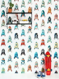 Tapete Rocket Rot -Geschaft Tapeten Rocket A 310181 2880x1440