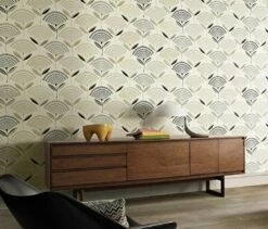 Tapete Romana Hellgraubeige -Geschaft Tapeten Romana B 610301 2880x1440