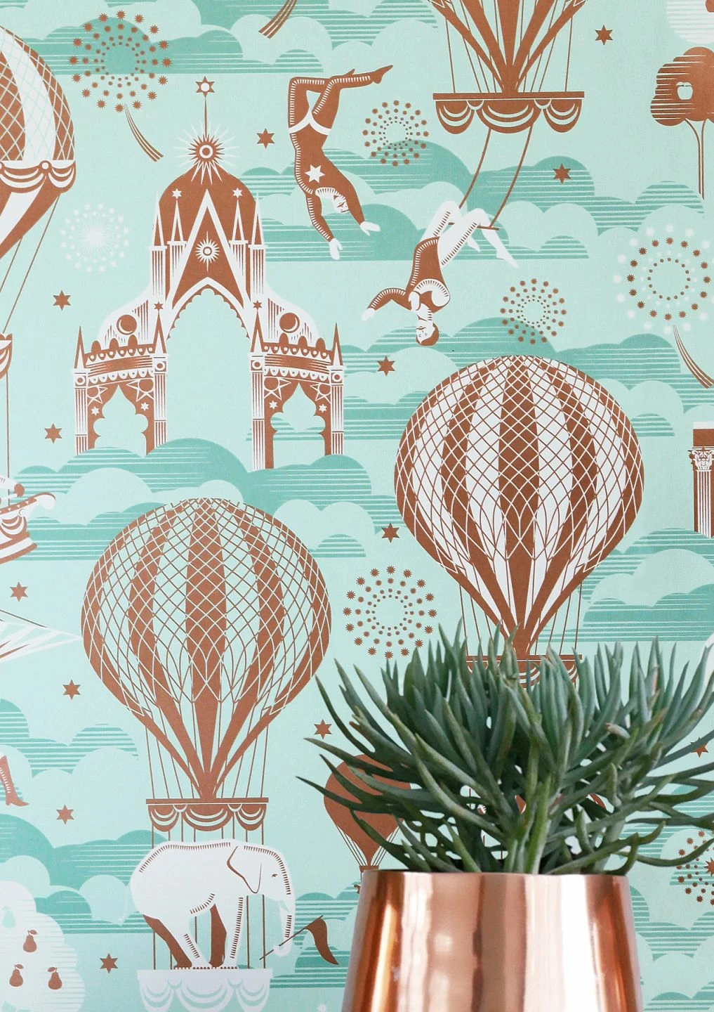 Tapete Rosi Hellgrün 3 Tapete Rosi Hellgrün