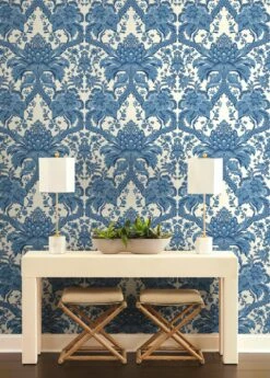 Tapete Royal Artichoke Azurblau -Geschaft Tapeten Royal Artichoke C 790421 2880x1440