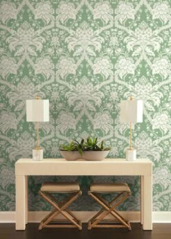 Tapete Royal Artichoke Resedagrün -Geschaft Tapeten Royal Artichoke C 790422 2880x1440