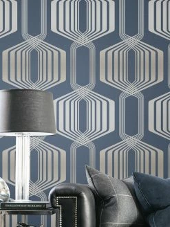 Tapete Rumba Dunkelblau