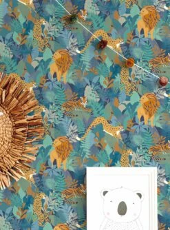 Tapete Saba Blau -Geschaft Tapeten Saba A 104591 2880x1440