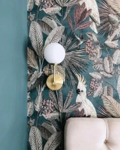 Tapete Sahra Blaugrün -Geschaft Tapeten Sahra P 451473 2880x1440