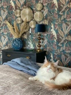 Tapete Sahra Blaugrün -Geschaft Tapeten Sahra Y 451473 2880x1440