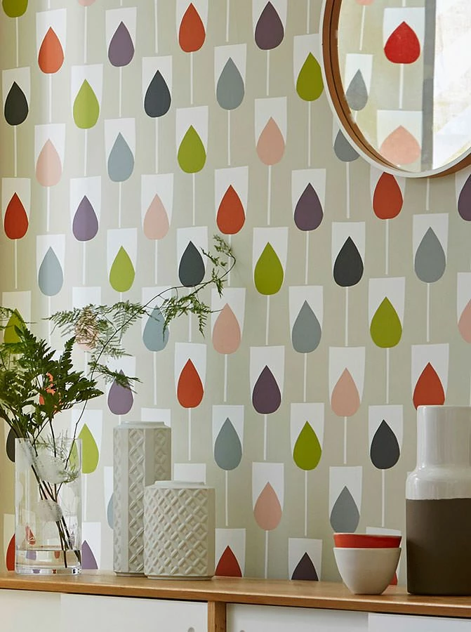 Tapete Sanza Farngrün 3 Tapete Sanza Farngrün