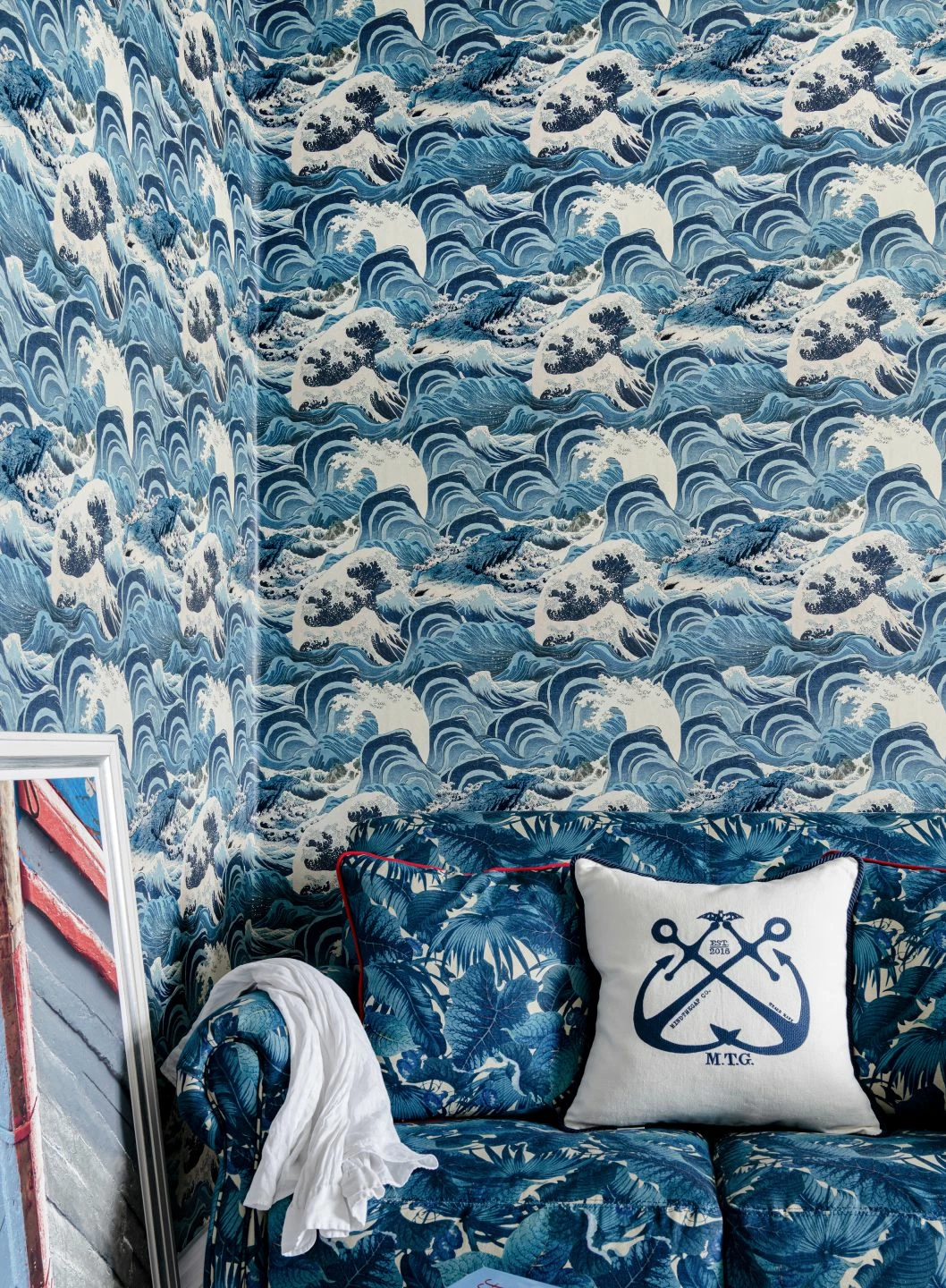 Tapete Sea Waves Blautöne 6 Tapete Sea Waves Blautöne – Bild 4