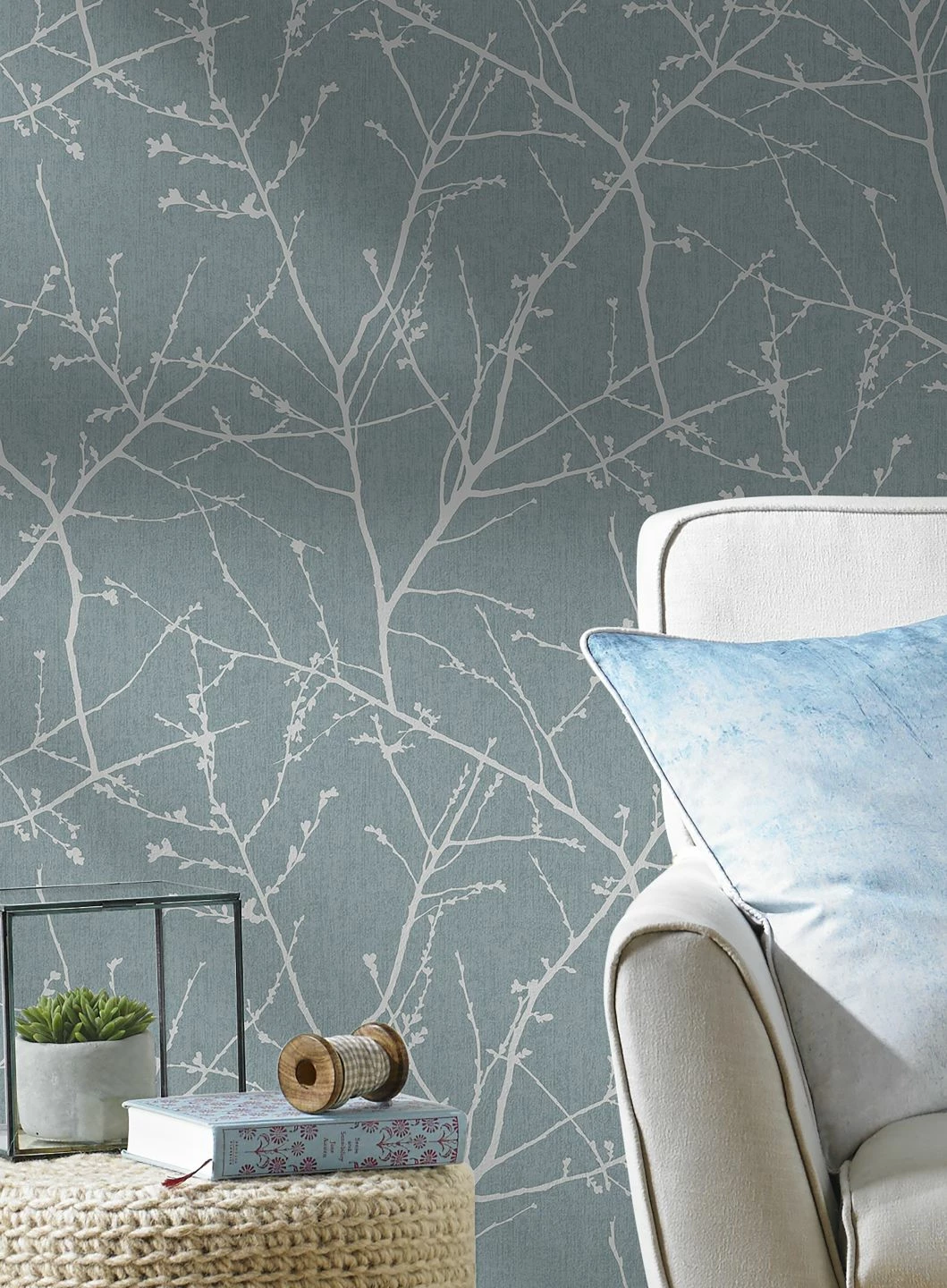 Tapete Seba Hellblau 3 Tapete Seba Hellblau