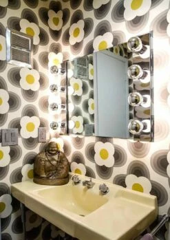 Tapete Selene Dunkelgrau -Geschaft Tapeten Selene K 461041 2880x1440