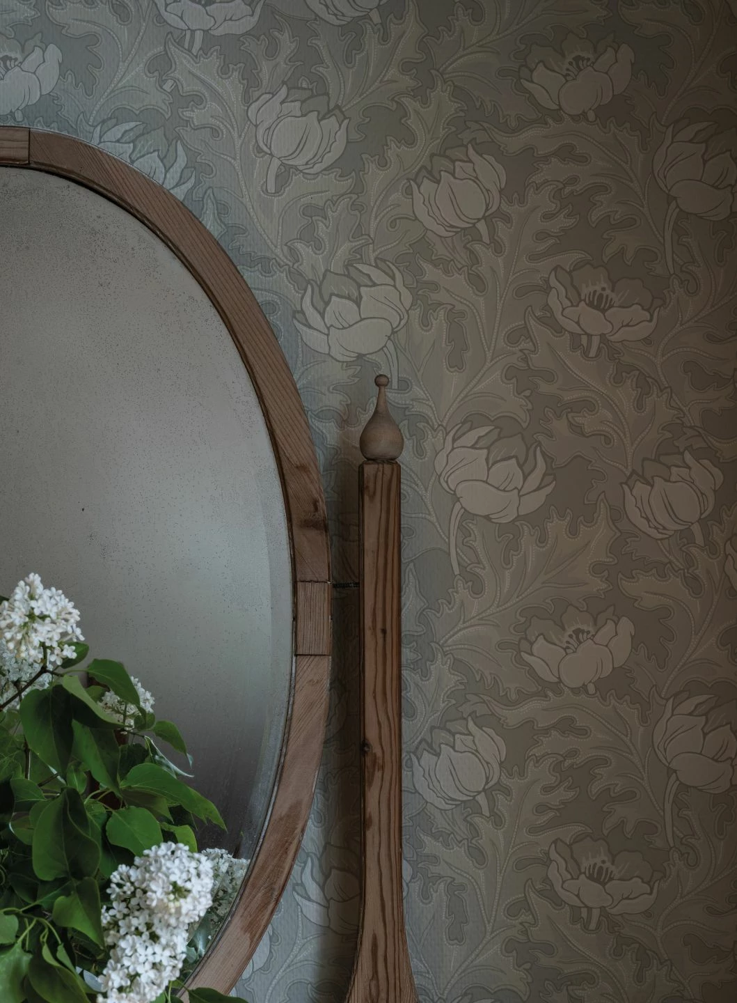 Tapete Selma Beigegrau 4 Tapete Selma Beigegrau – Bild 2